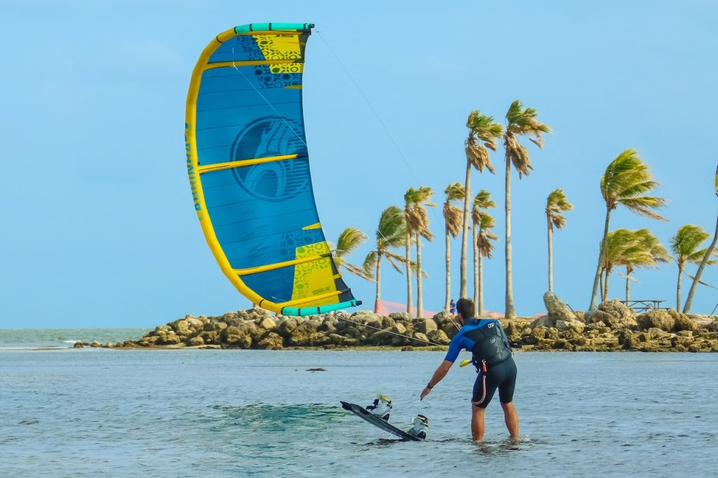 Kitesurfing in Spain