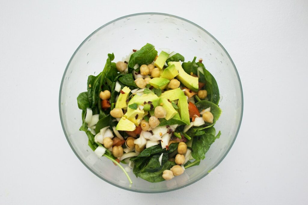 Chickpea salad