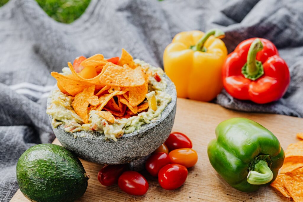 Vegetarian nachos