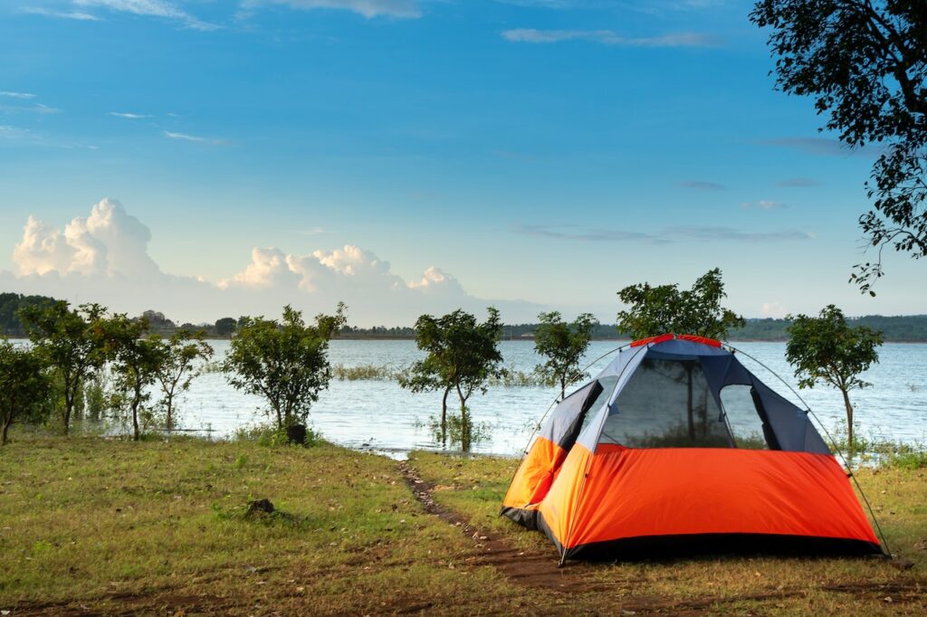 spacious tent