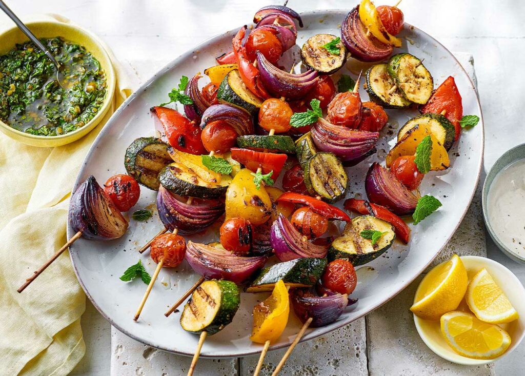 Veggies kebabs